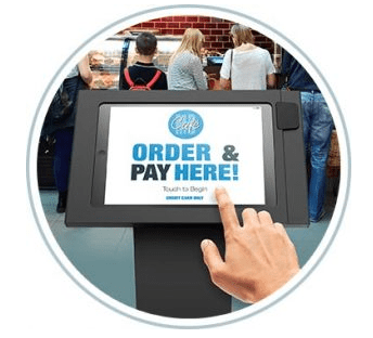 Order and Pay Here Kiosk